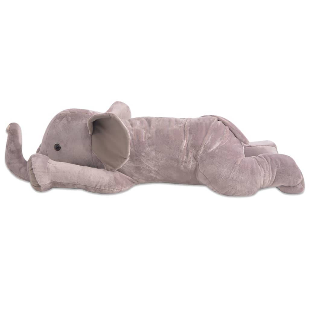 Elefante de brincar em pelúcia XXL 95 cm
