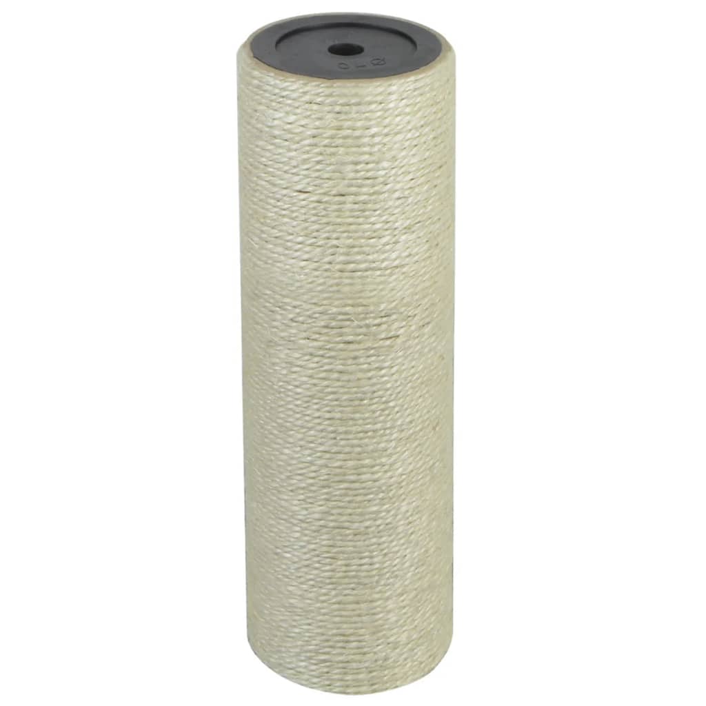 Arranhador para gatos 8 x 25 cm 10 mm bege