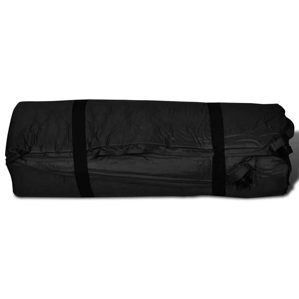 Colchão de dormir autoinsuflável 190x130x5 cm (duplo) preto