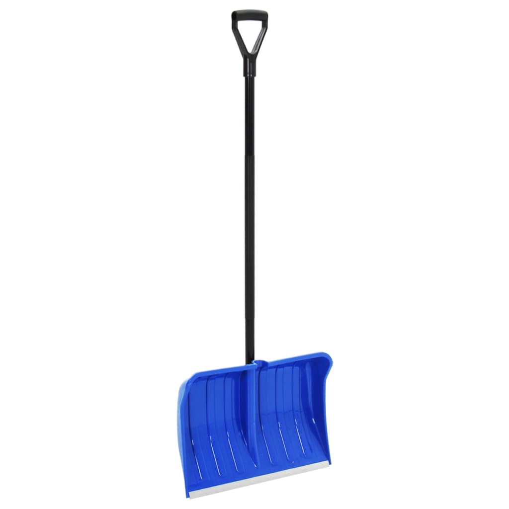 Pá de neve 147 cm metal azul