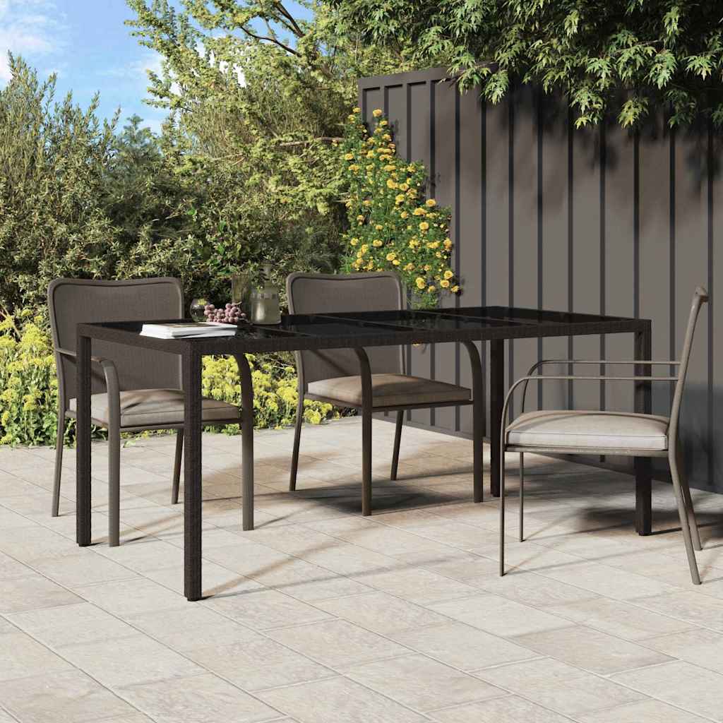 Mesa de Jantar para Jardim Castanho 190 x 90 x 75 cm