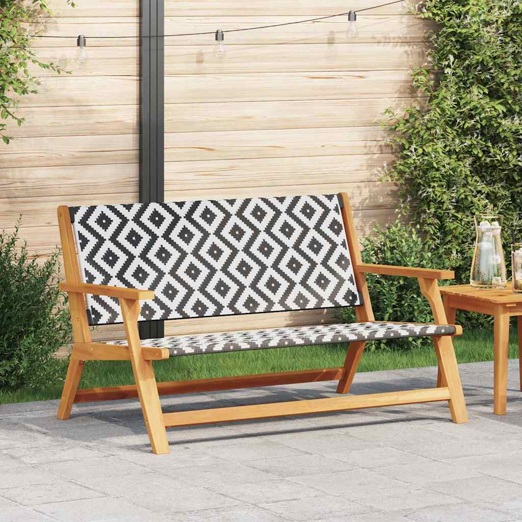 Móveis de Jardim Branco 122 x 78 x 73cm