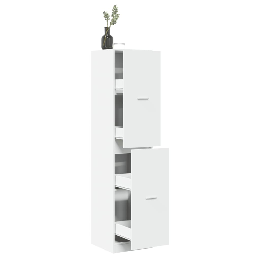 Armário boticário 40x41x174,5 cm derivados de madeira branco