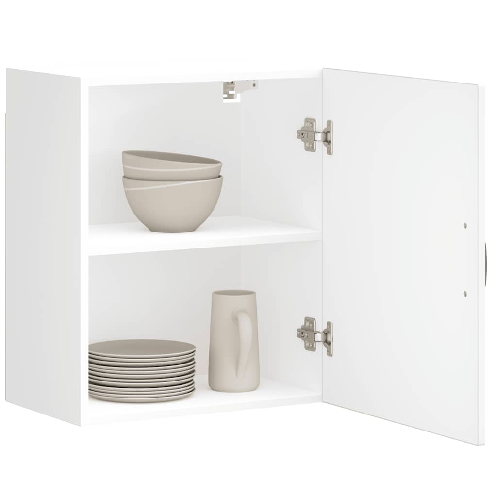 Armários de parede de cozinha 2pcs Kalmar deriv. madeira branco