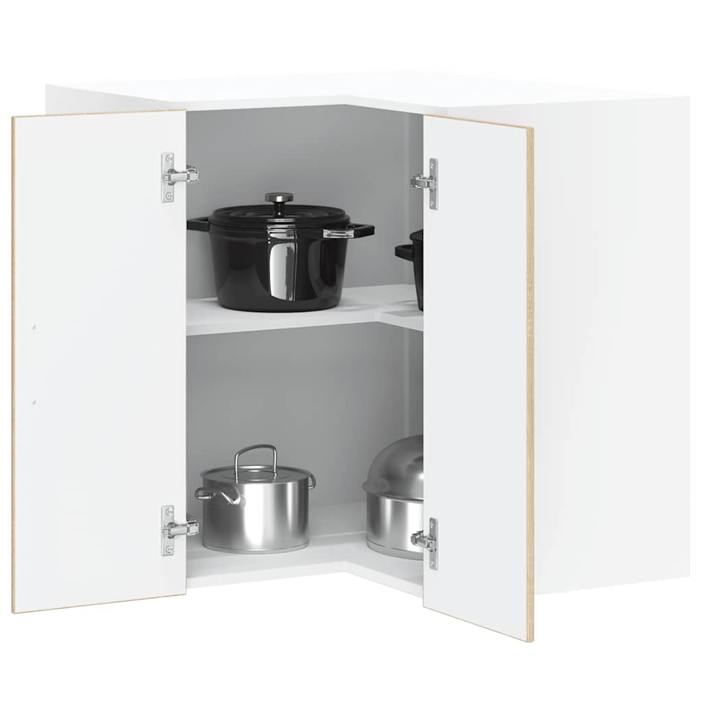 Cozinha Armário de canto de parede Kalmar derivados de madeira