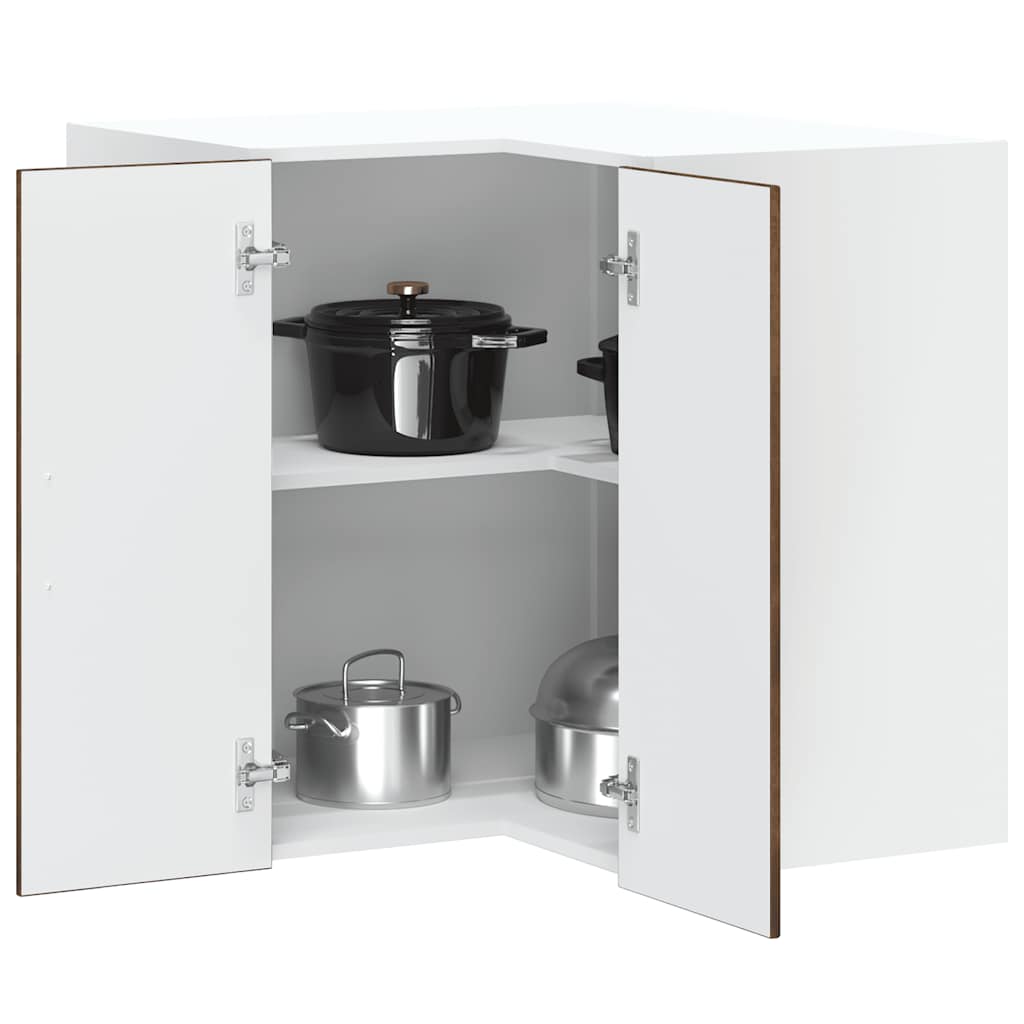 Cozinha Armário de canto de parede Kalmar derivados de madeira