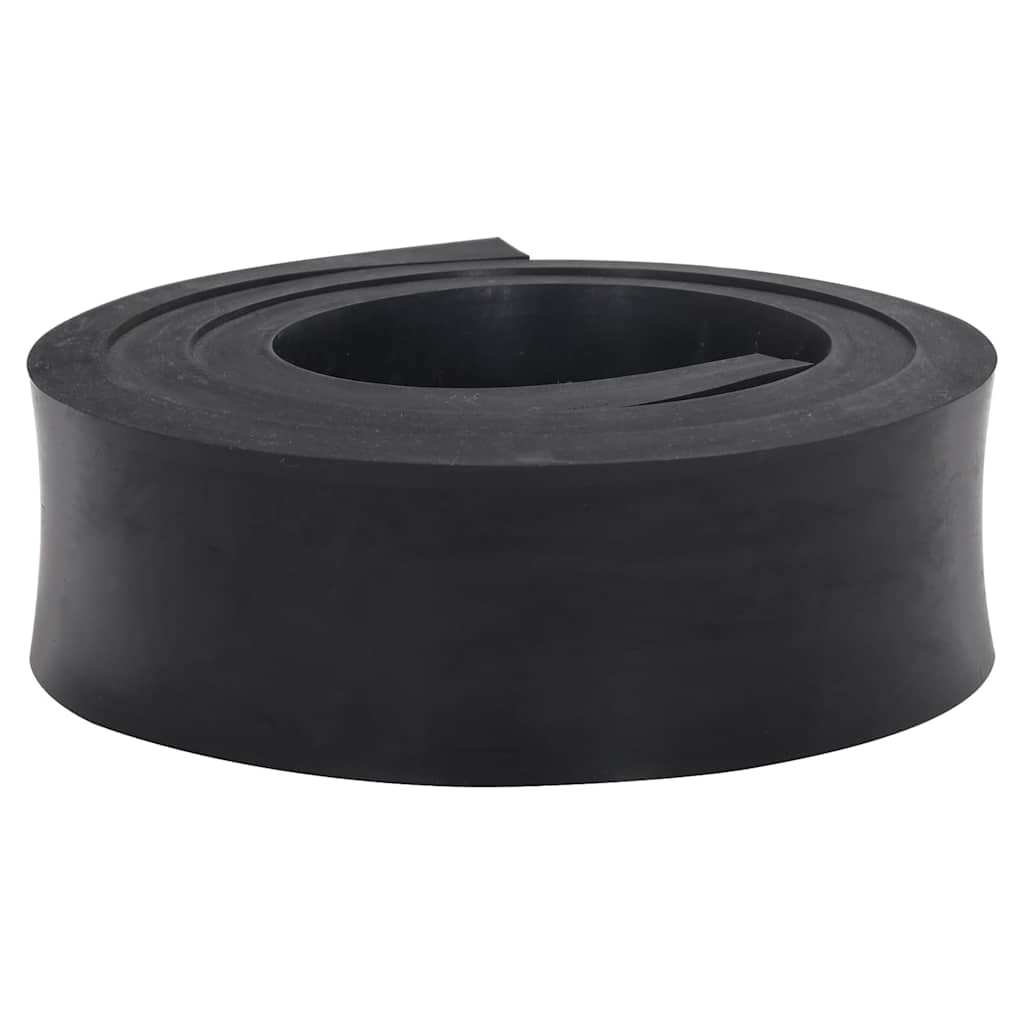 Borda de borracha para limpa-neves 150x8x2 cm preto