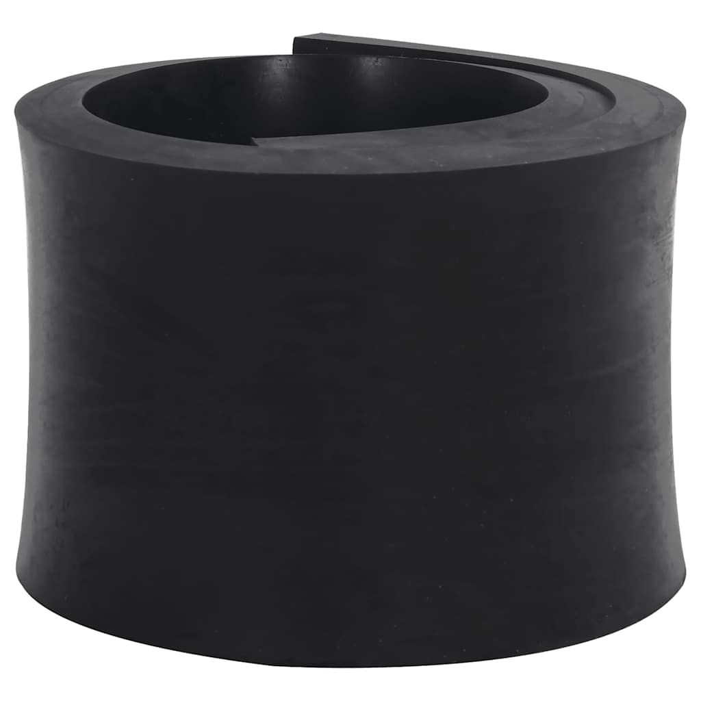 Borda de borracha para limpa-neves 100x15x2 cm preto