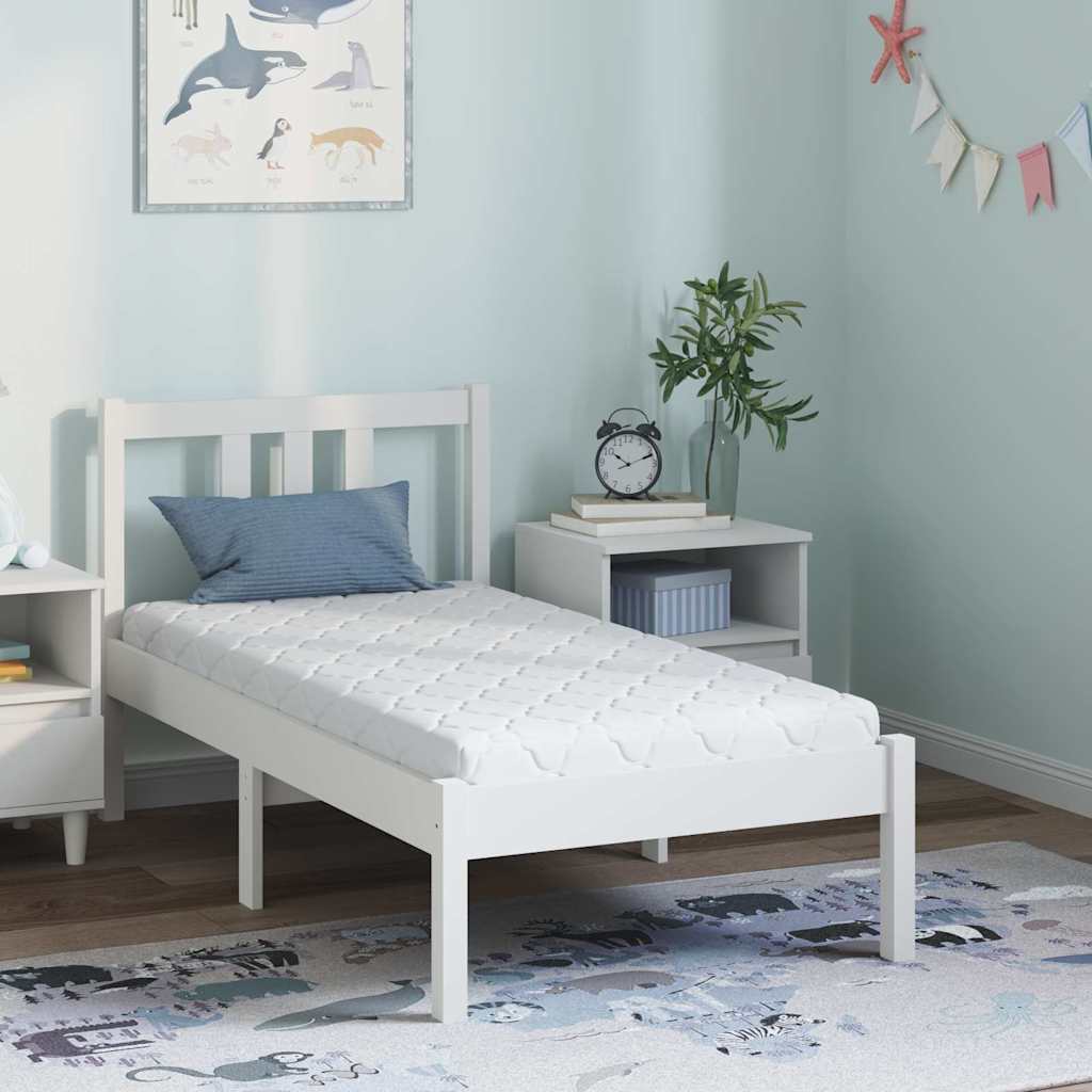 Colchão Branco 120 x 60 cm Espuma