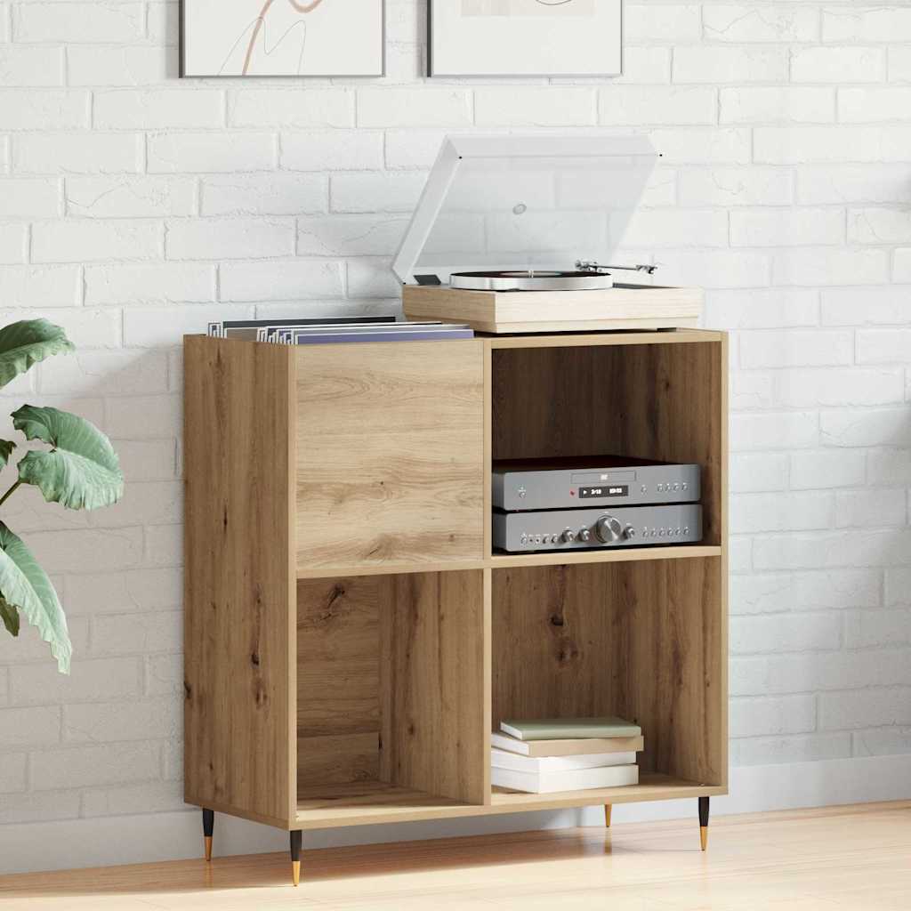 Armário para discos de vinil Madeira antiga 85 x 38 x 89 cm