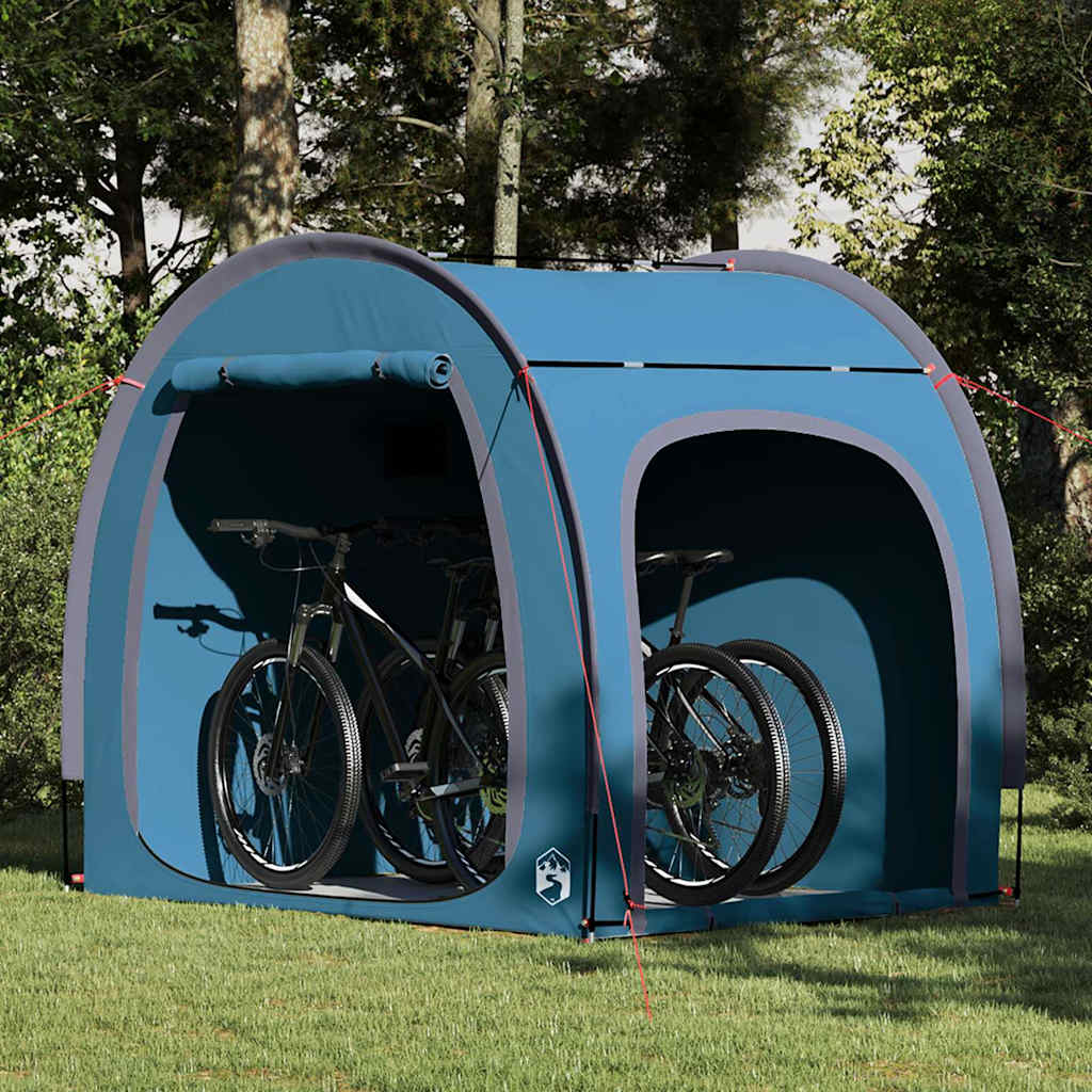 Tenda para arrumação de bicicletas Azul 218 x 156 x 180 cm