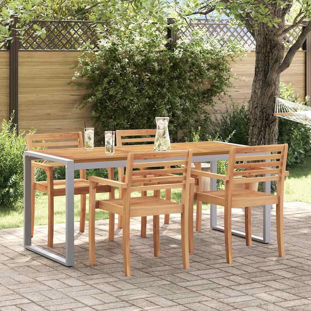 Mesa de Jantar para Jardim Cinzeto 180 x 90 x 75 cm