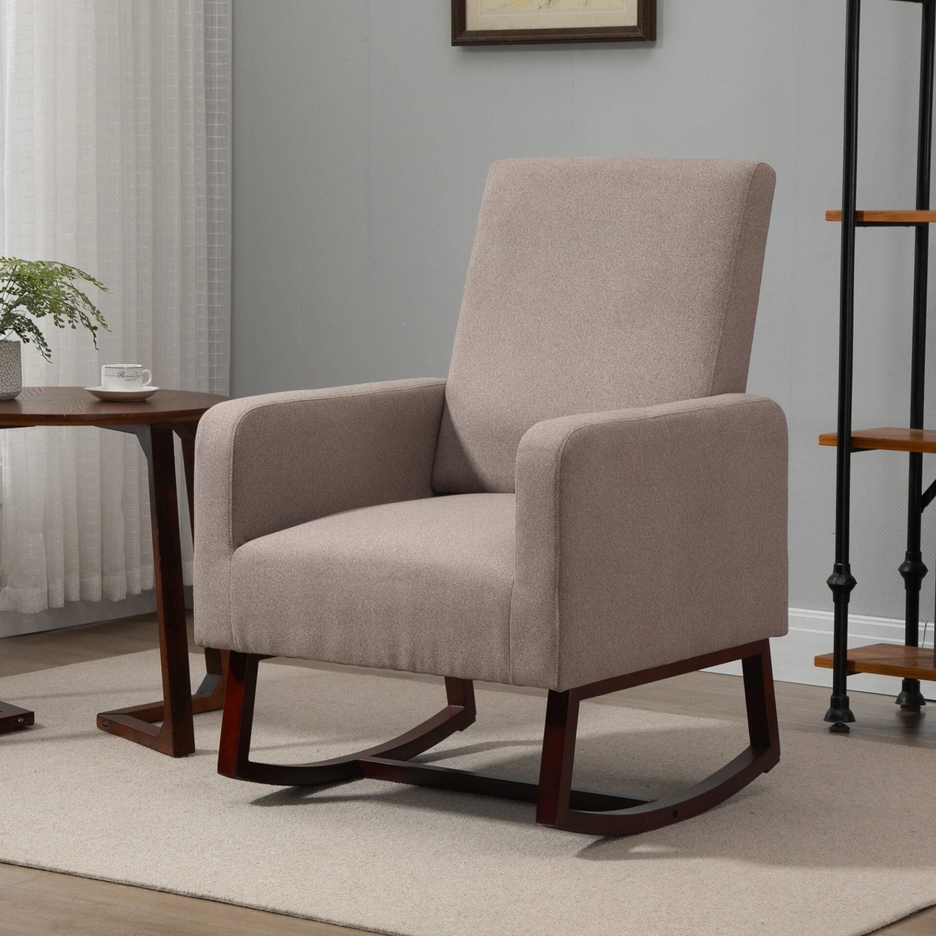 Poltrona Bally – Cor Marrom - Design Nórdico - Leva-Me Contigo - Móveis & Decoração
