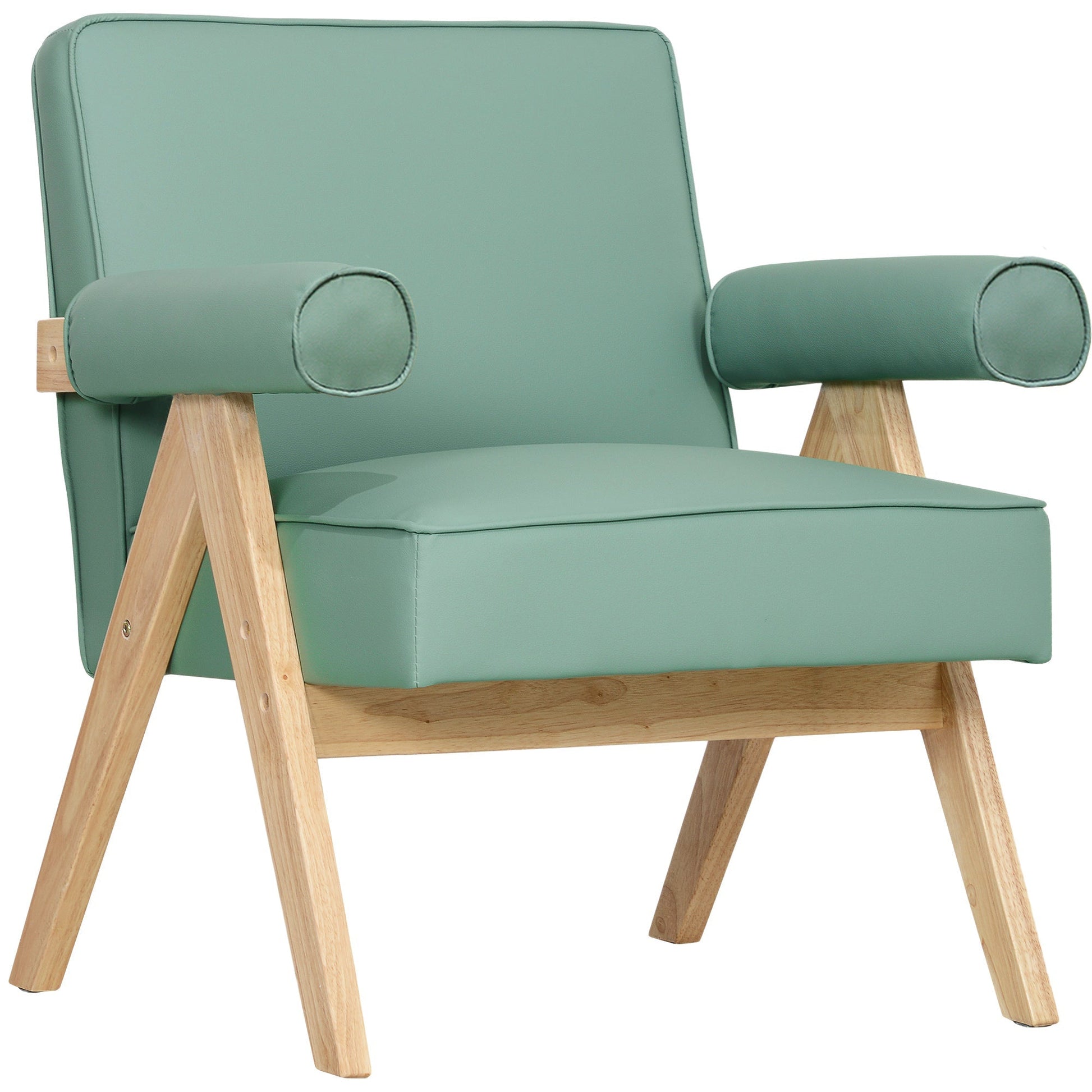 Poltrona Nórdica "Freja" – 73x70x80 cm – Verde - A minha loja