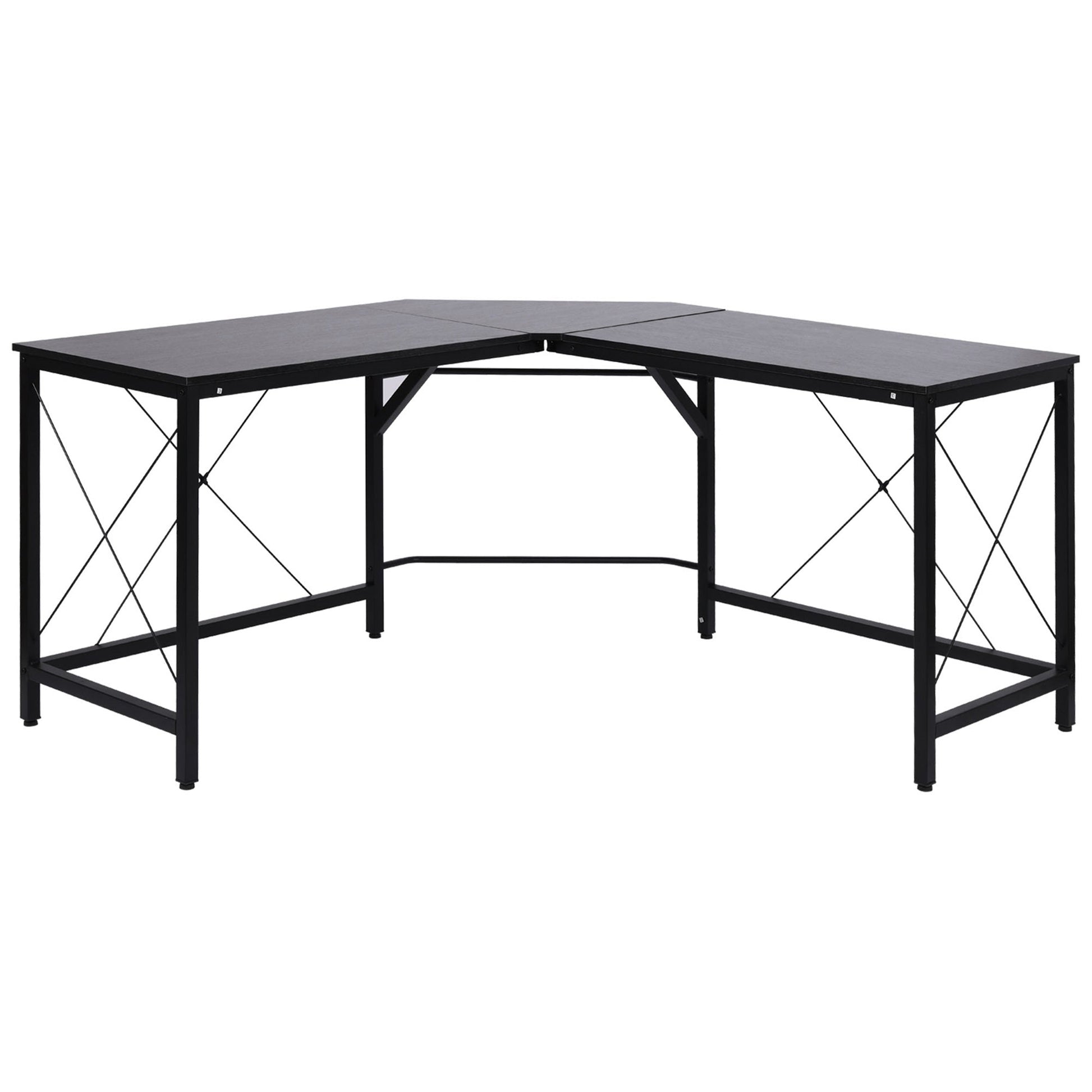 Secretária de Canto – Modelo Turku – 150x150x76 – Moderna – Branco