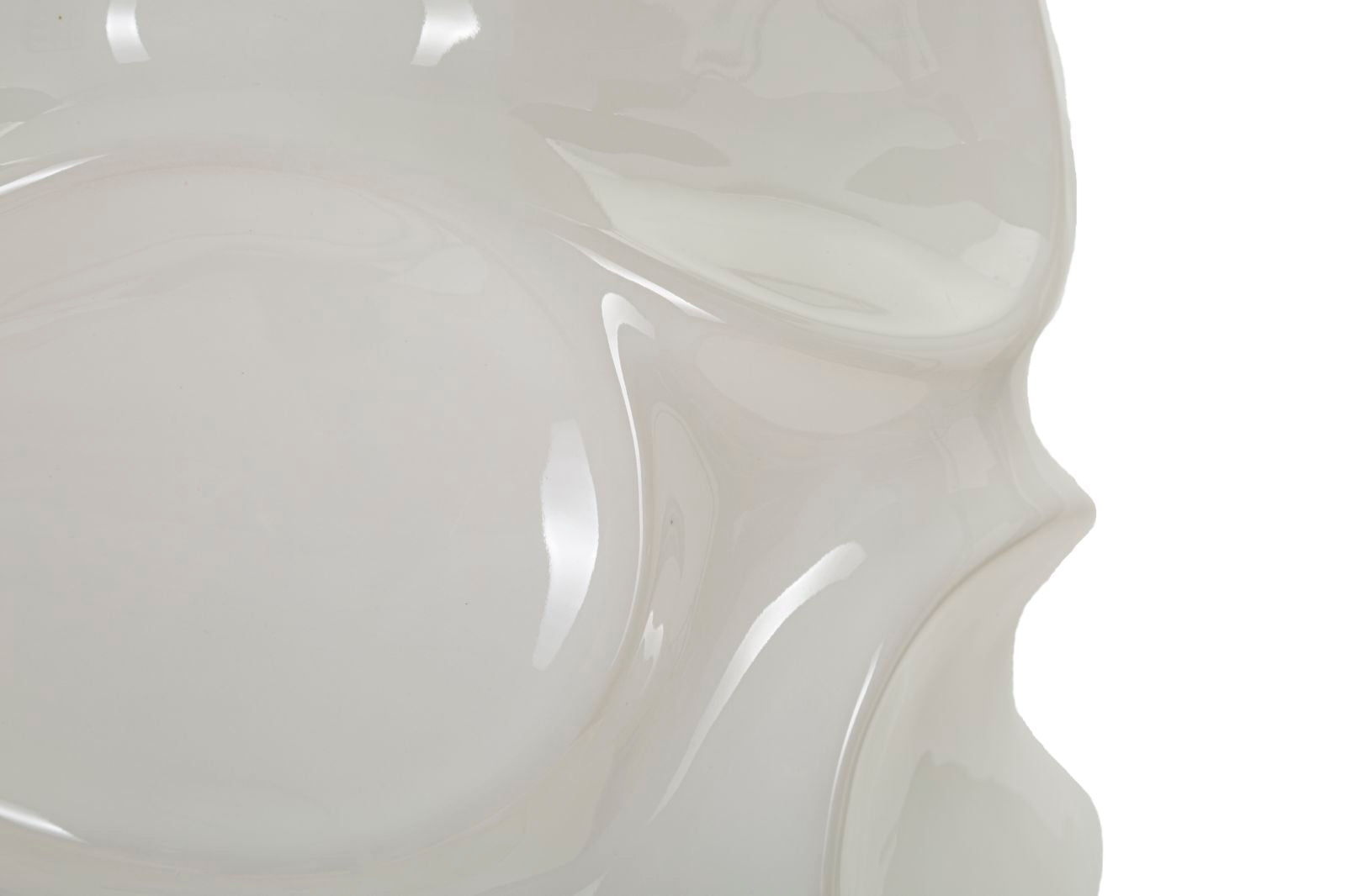 Candeeiro de Pé "Warsaw" – Ø45x83 cm – Branco