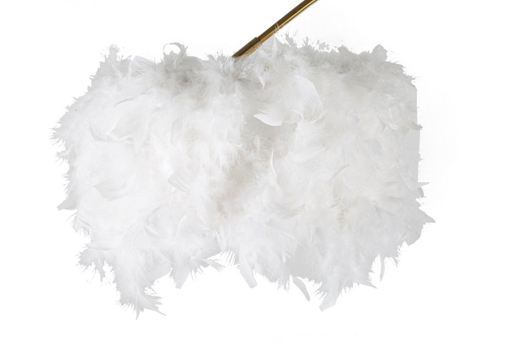 Candeeiro de Pé "Plur" – 100x150-180 cm – Preto e Branco