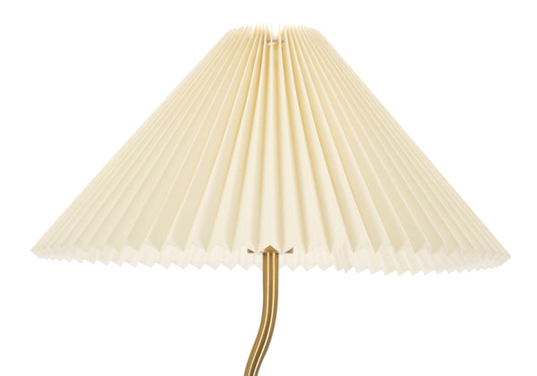 Candeeiro de Pé "Closy" Preto e Dourado – Ø46x172 cm