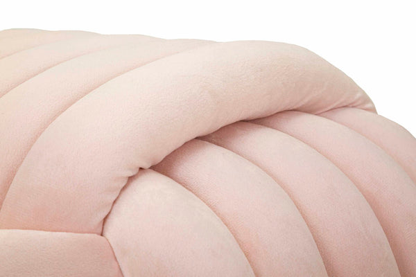 Puff Softy Pink - Veludo Rosa - 90 cm x 45 cm x 45 cm