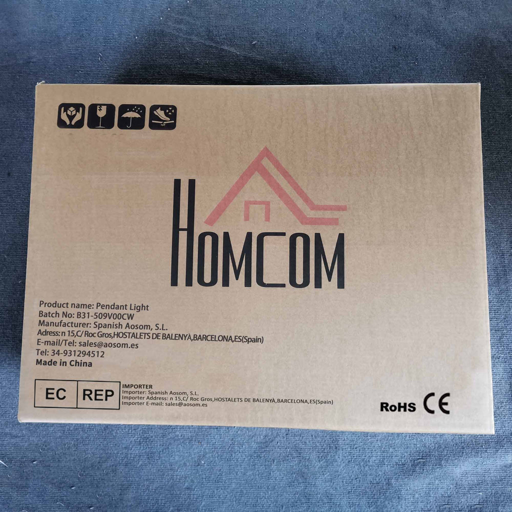 Candeeiro Suspensoo Moderno Candeeiro de Teto com Ecrã de Impressão 3D Iluminação para Sala de Jantar Cozinha Sala de Estar Bar Restaurante Ø20,5x17,5 cm Branco