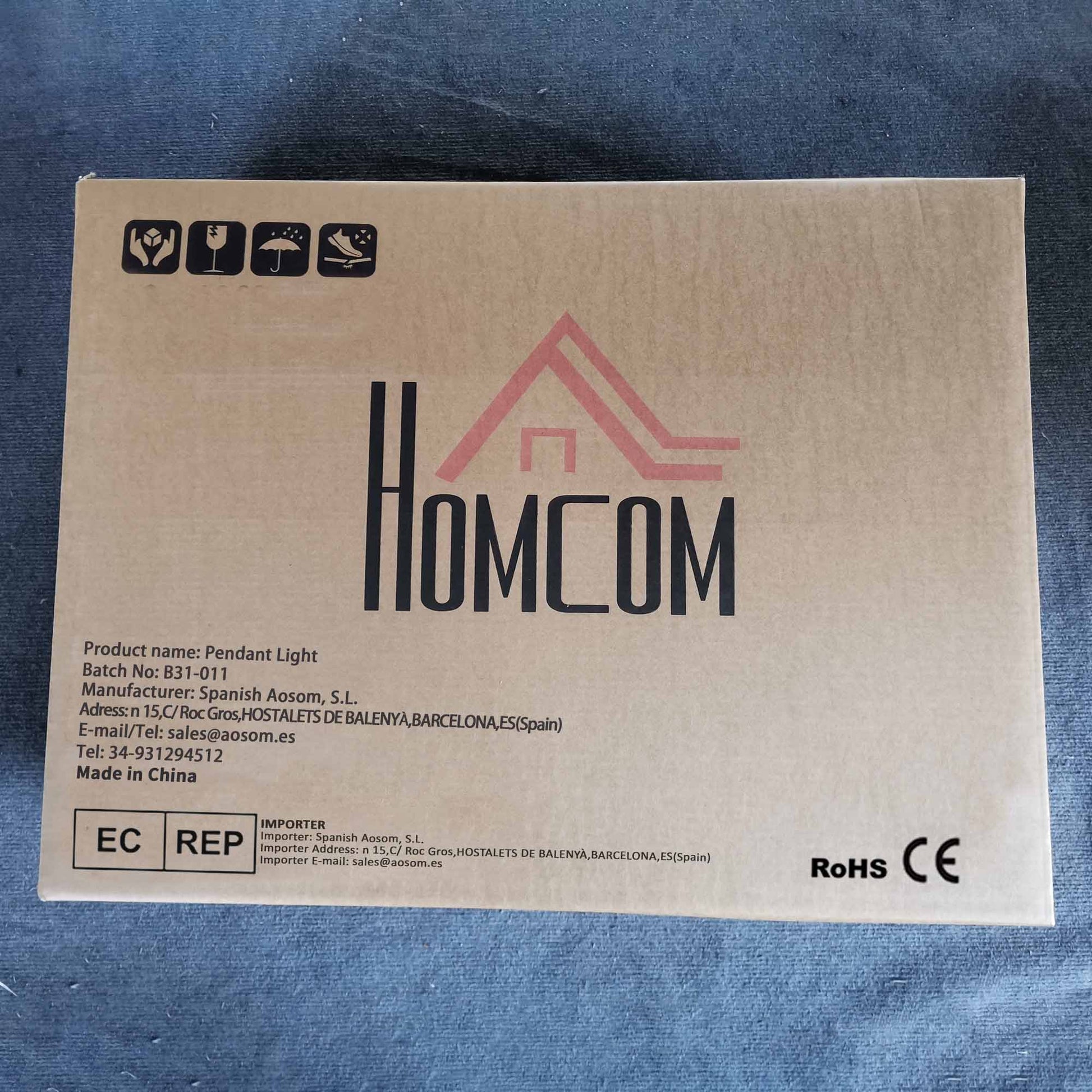 Candeeiro de Teto Moderno Candeeiro Suspenso com Ecrã em Acrílico e Suporte para Lâmpada E27 Candeeiro para Sala de Estar Dormitório Sala de Jantar Ø64x20 cm Branco