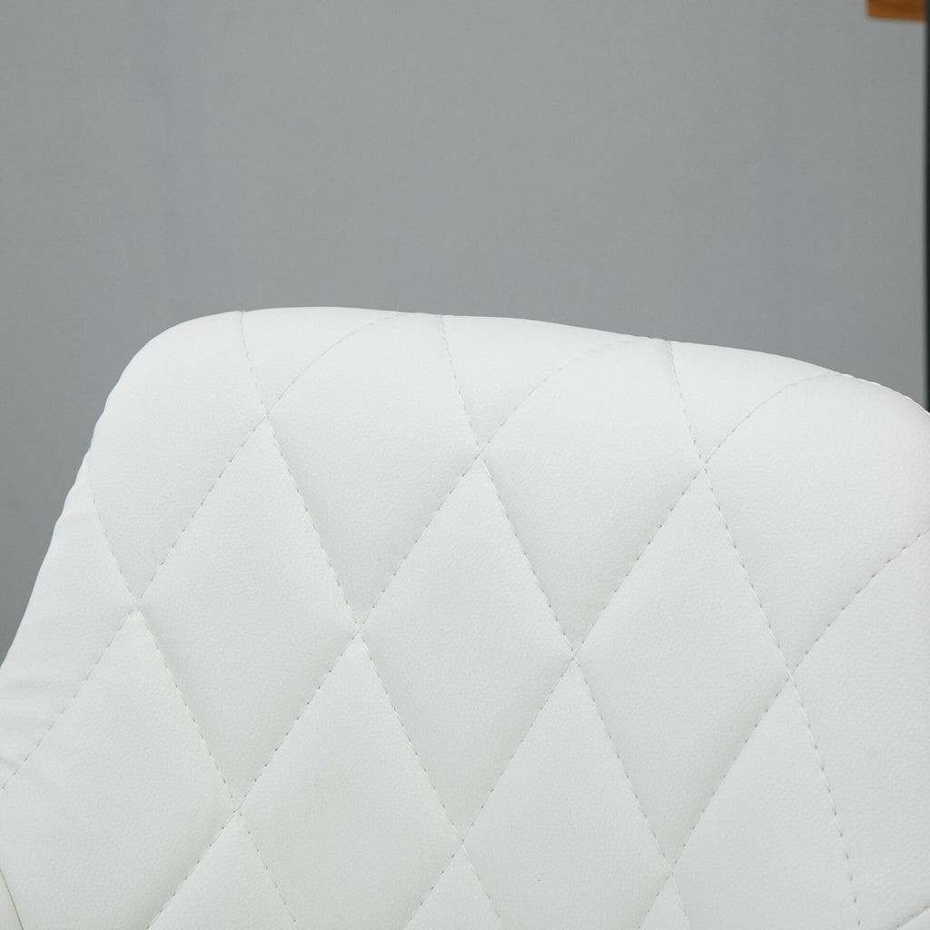 Conjunto de 2 Bancos de Bar Mali - Branco - Design Moderno - Leva-Me Contigo - Móveis & Decoração