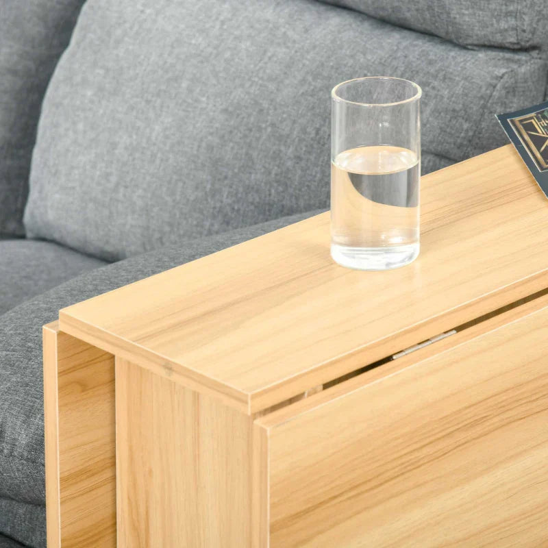 Mesa Dobrável Atman - Carvalho - Design Nórdico - Leva-Me Contigo - Móveis & Decoração