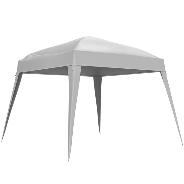 Toldo de Substituição para Tenda 3x3m Teto de Reposição para Tenda Dobrável de Jardim em Tecido Oxford com Proteção UPF 50+ Impermeável Fechos de Velcro e Ganchos Elásticos Branco