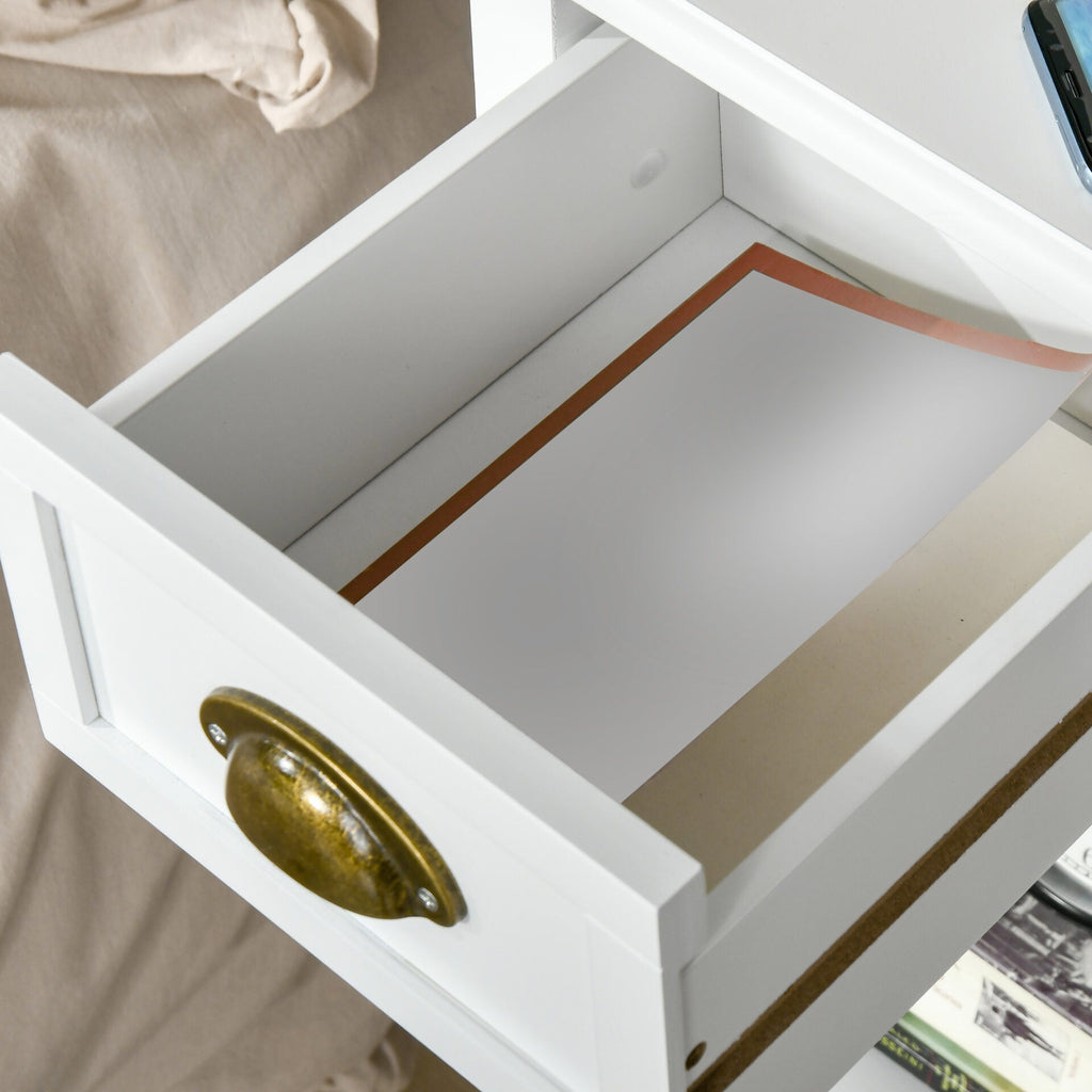 Mesa de Apoio com Gaveta - Design Clássico - Leva-Me Contigo - Móveis & Decoração
