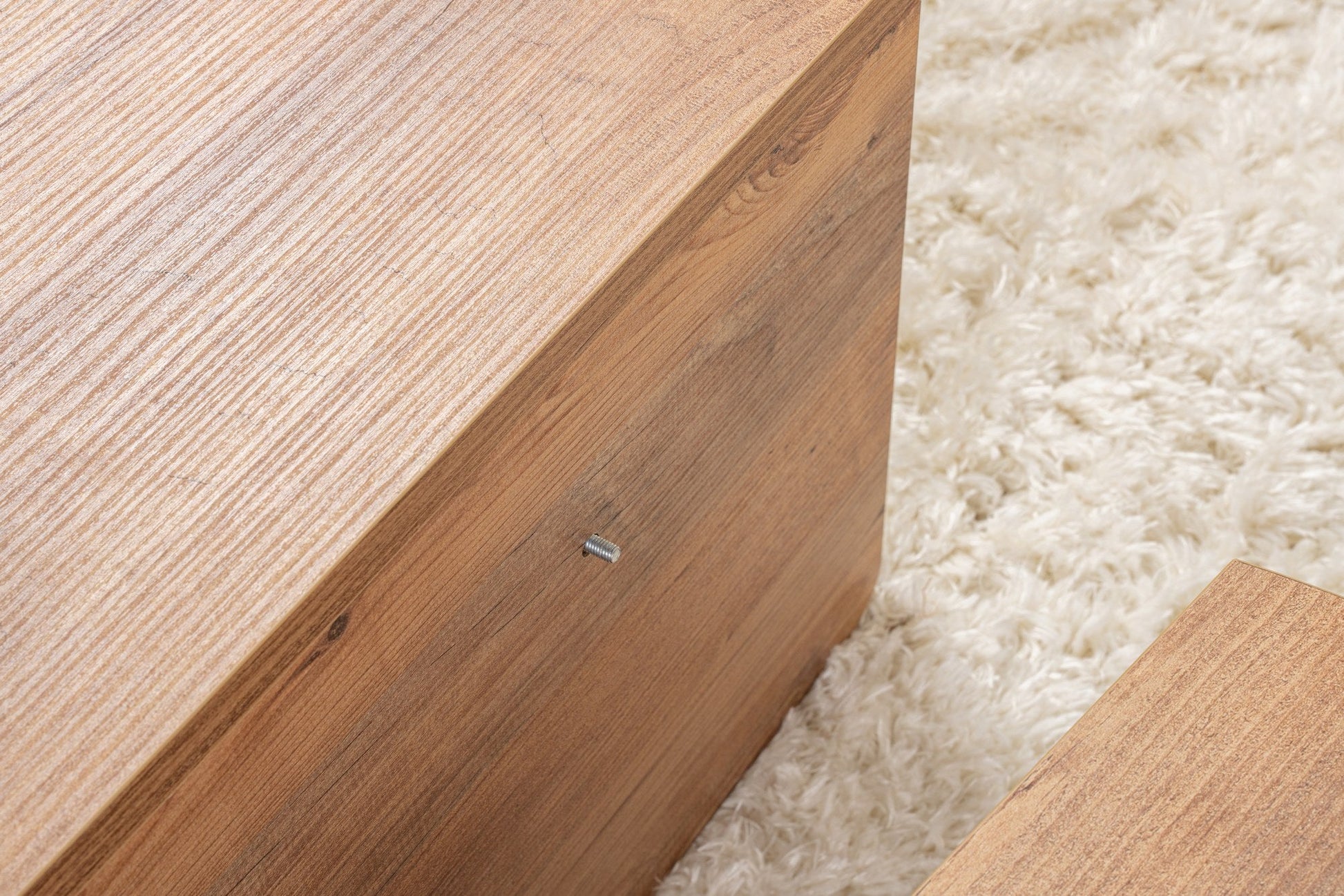 Mesa de Centro "Orion" – Pinho Atlantico, Conjunto Modular, 90x60x30 cm, Design Sofisticado