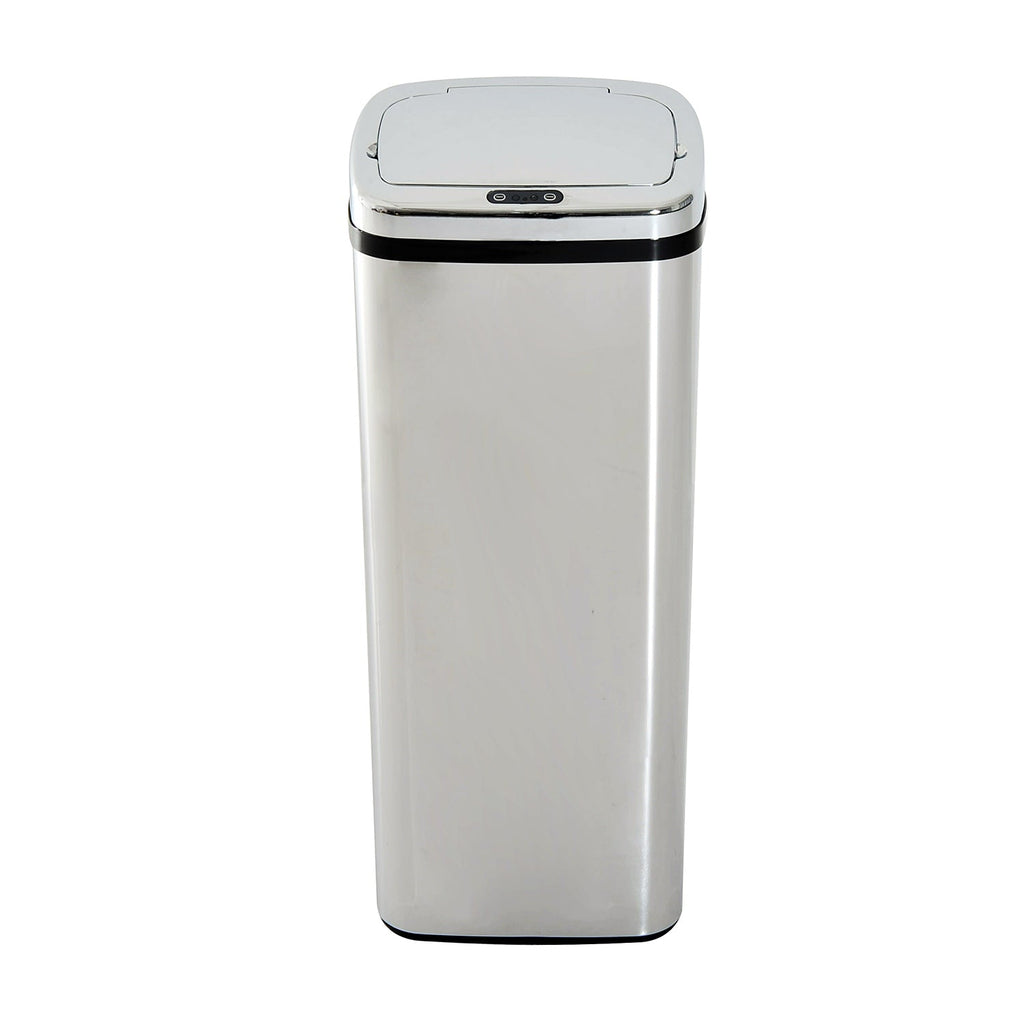 Caixote em Inox de 50L com Abertura Automática - Leva-Me Contigo - Móveis & Decoração