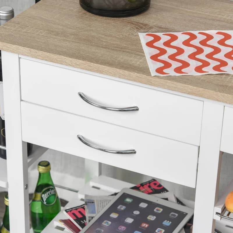 Carrinho de Cozinha Kore - Design Moderno - Leva-Me Contigo - Móveis & Decoração