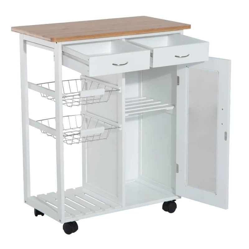 Carrinho de Cozinha Hallon - Design Contemporâneo - Leva-Me Contigo - Móveis & Decoração