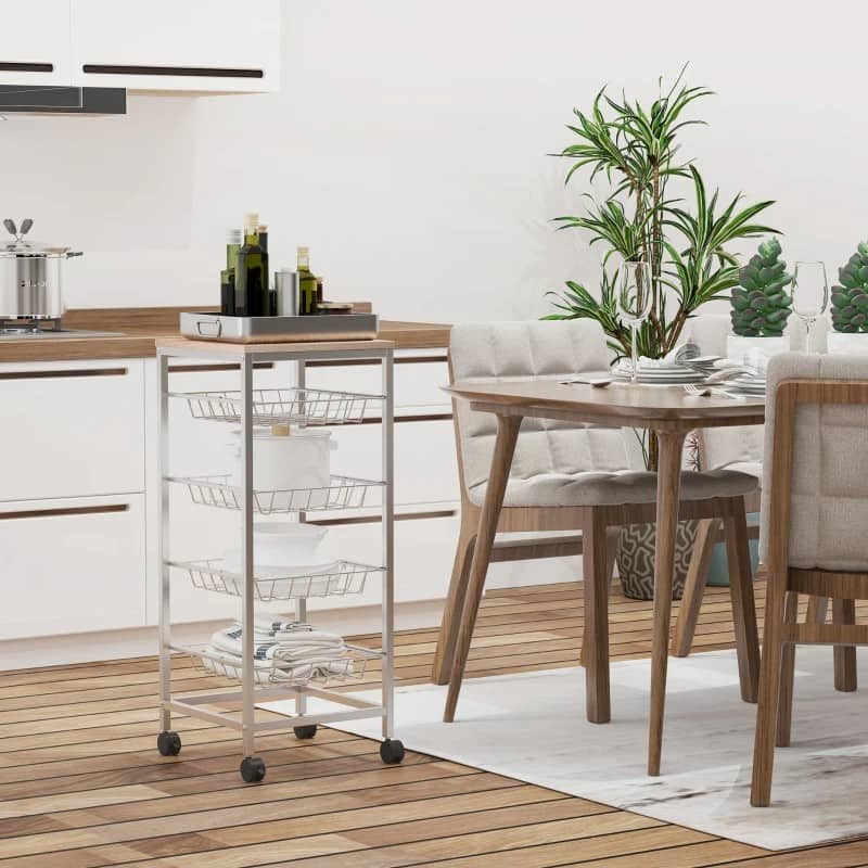 Carrinho de Cozinha Iron - Design Industrial - Leva-Me Contigo - Móveis & Decoração