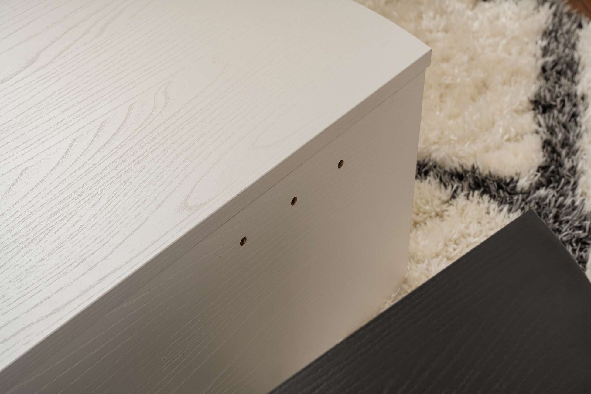 Mesa de Centro "Orion" – Preto, Conjunto Modular, 90x60x30 cm, Design Sofisticado