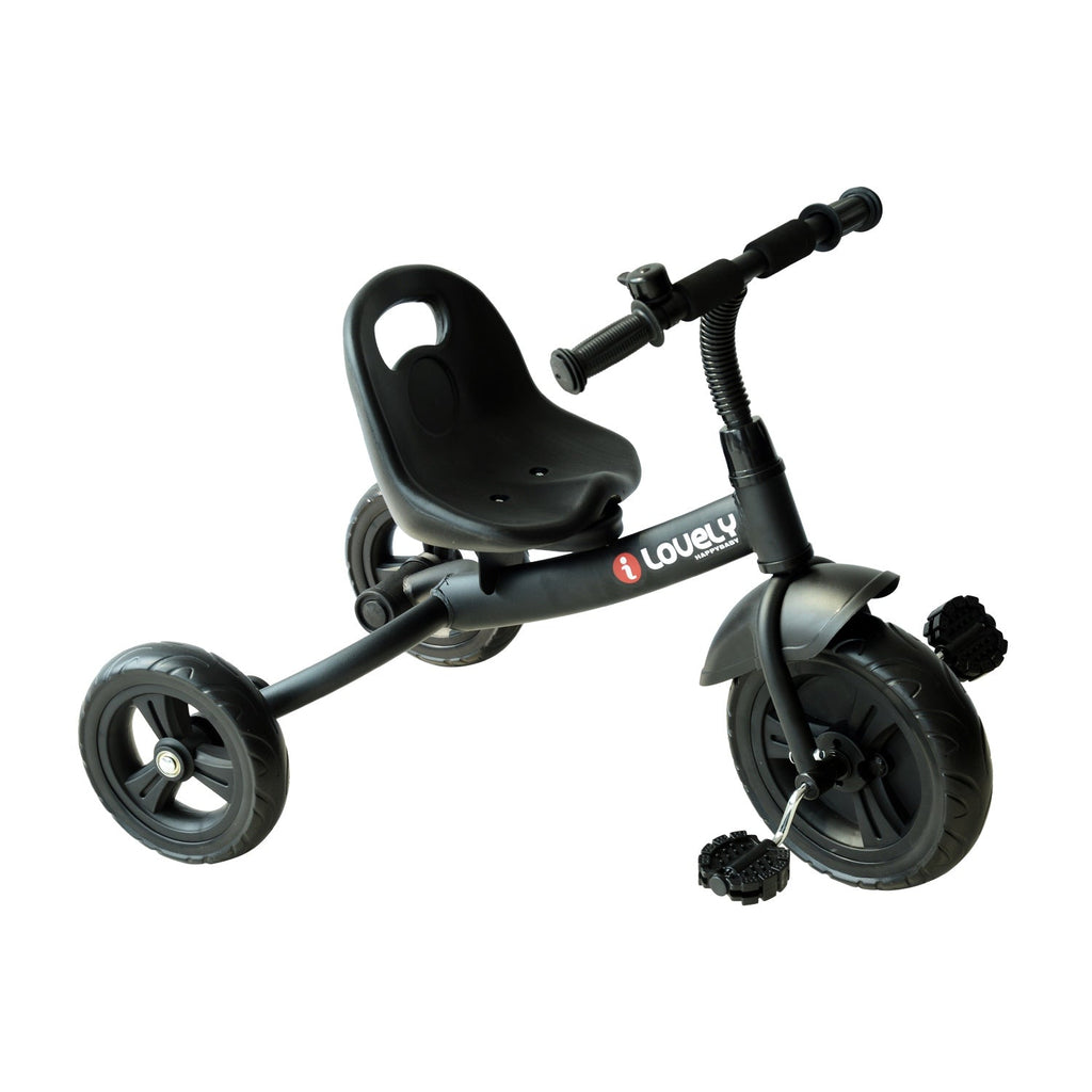 Triciclo Preto - Design Moderno - Leva-Me Contigo - Móveis & Decoração