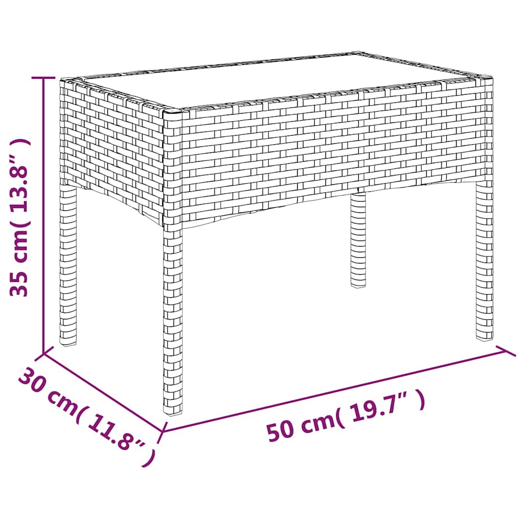 4 pcs conjunto lounge jardim c/ almofadões vime PE castanho - A minha loja
