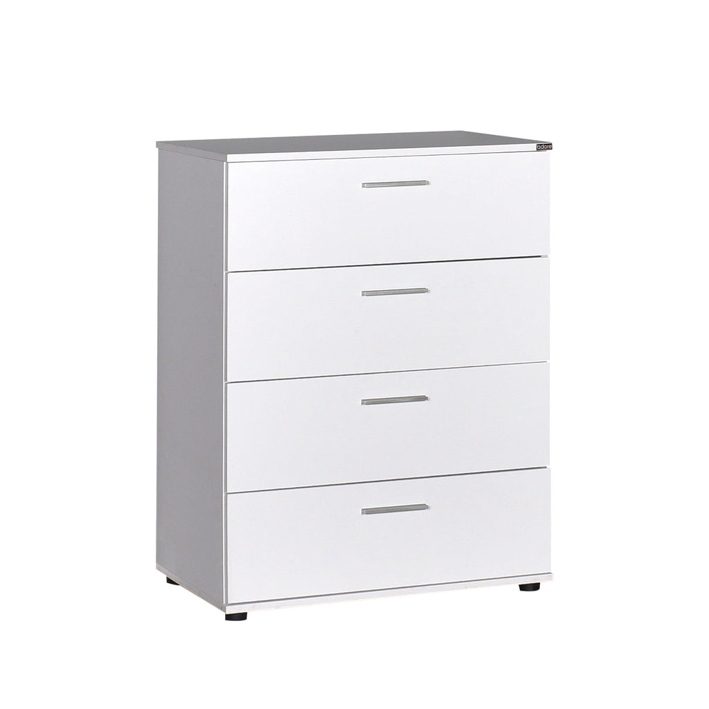 Cómoda "Adore" - Branco - 73x96x44cm - Design Moderno