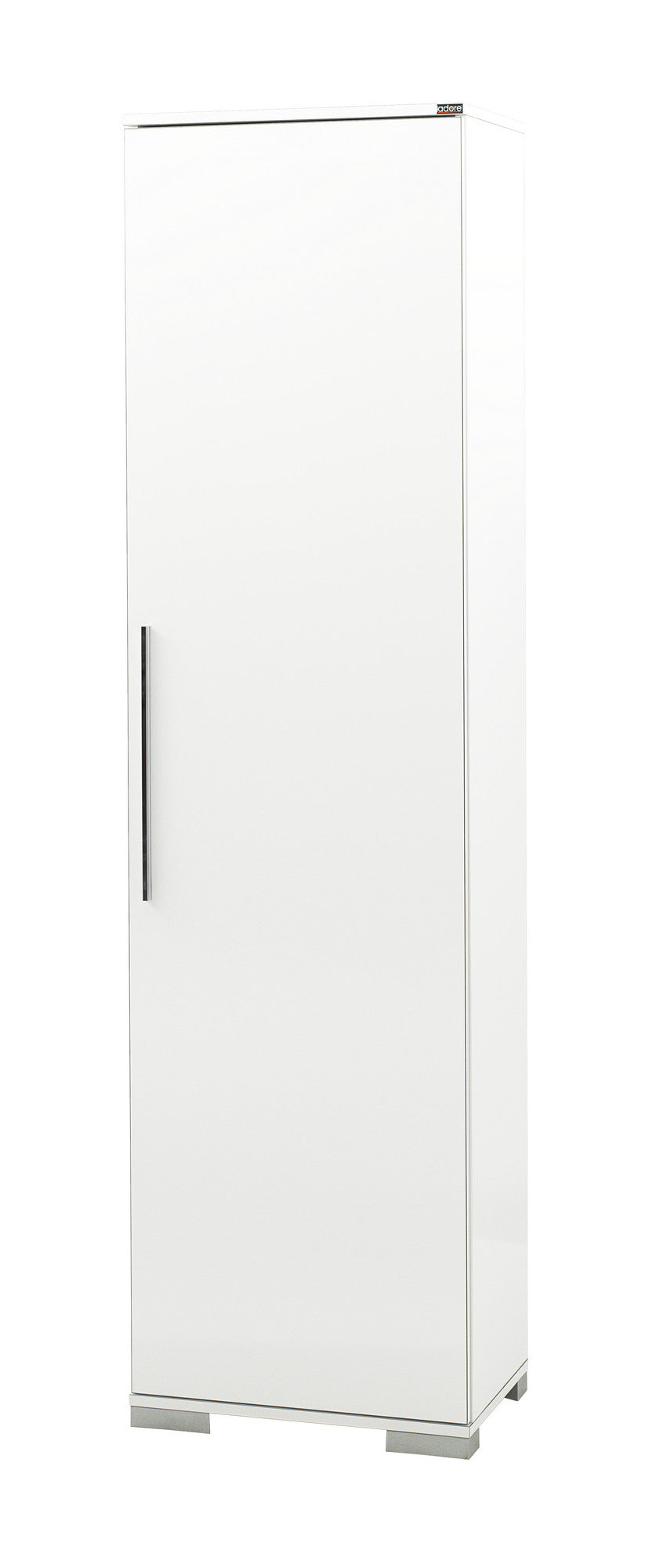 Armário Multiusos "Alto" - Branco - 50x187x35cm - Design Moderno