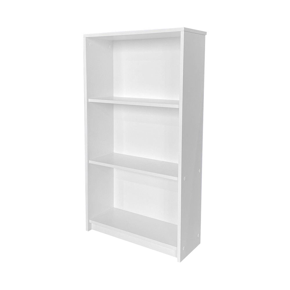 Estante “Milla” — 58x23x106 cm — Design Moderno em Branco com Prateleiras Abertas e Fixação à Parede