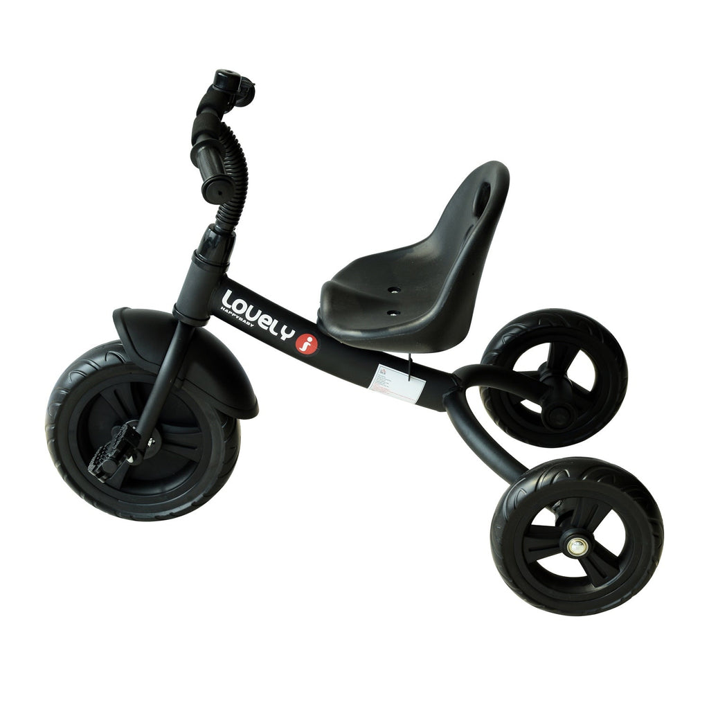 Triciclo Preto - Design Moderno - Leva-Me Contigo - Móveis & Decoração