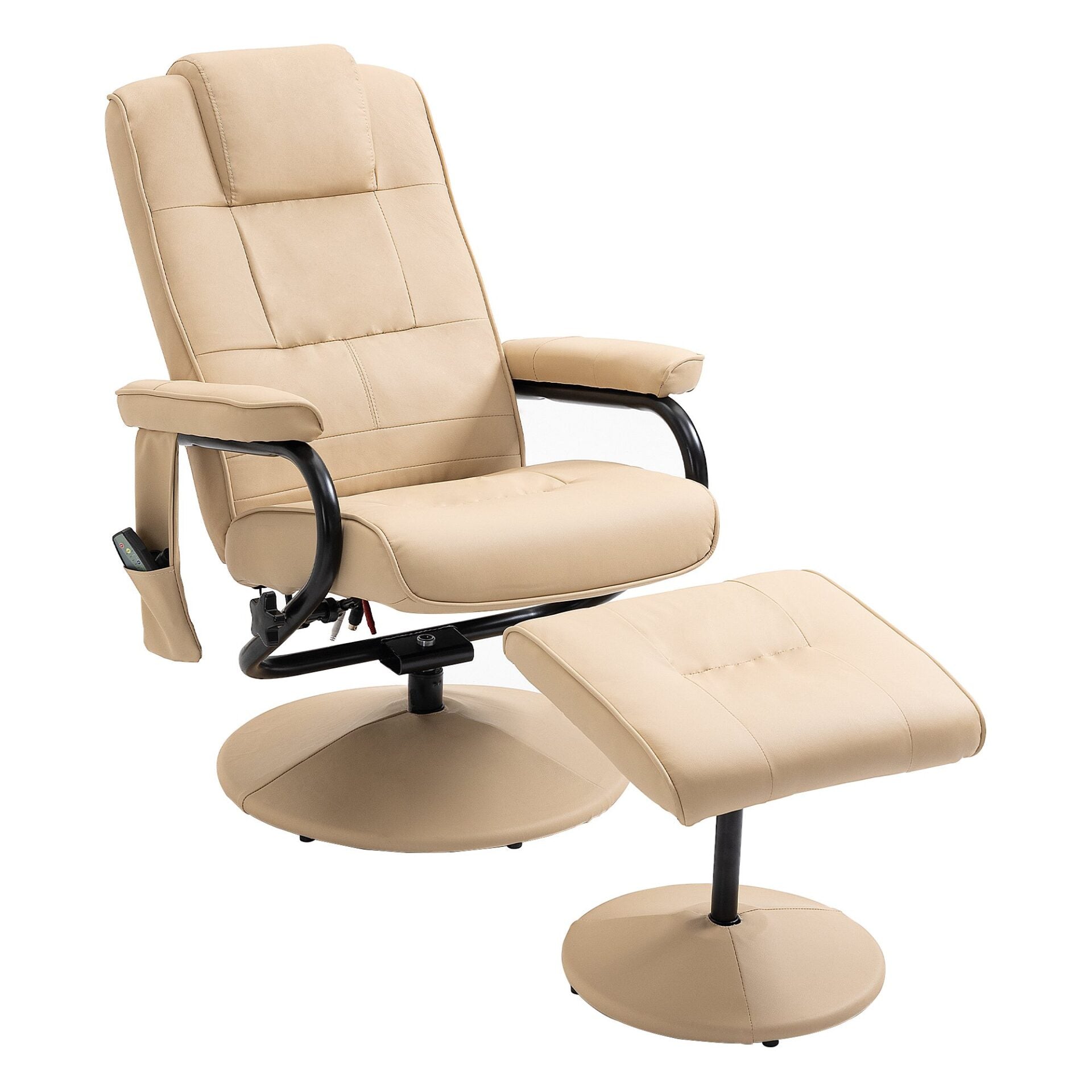 Poltrona Hion com 10 Pontos de Massagens Reclinável - Design Nórdico - Leva-Me Contigo - Móveis & Decoração