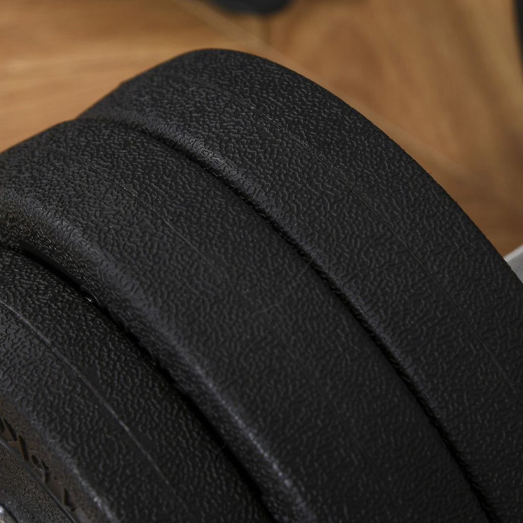 Conjunto de Halteres Ajustáveis 30kg com Barra de Conexão de Aço e Discos Desmontáveis Conjunto de Pesos para Treinamento em Casa Academia Escritório Preto