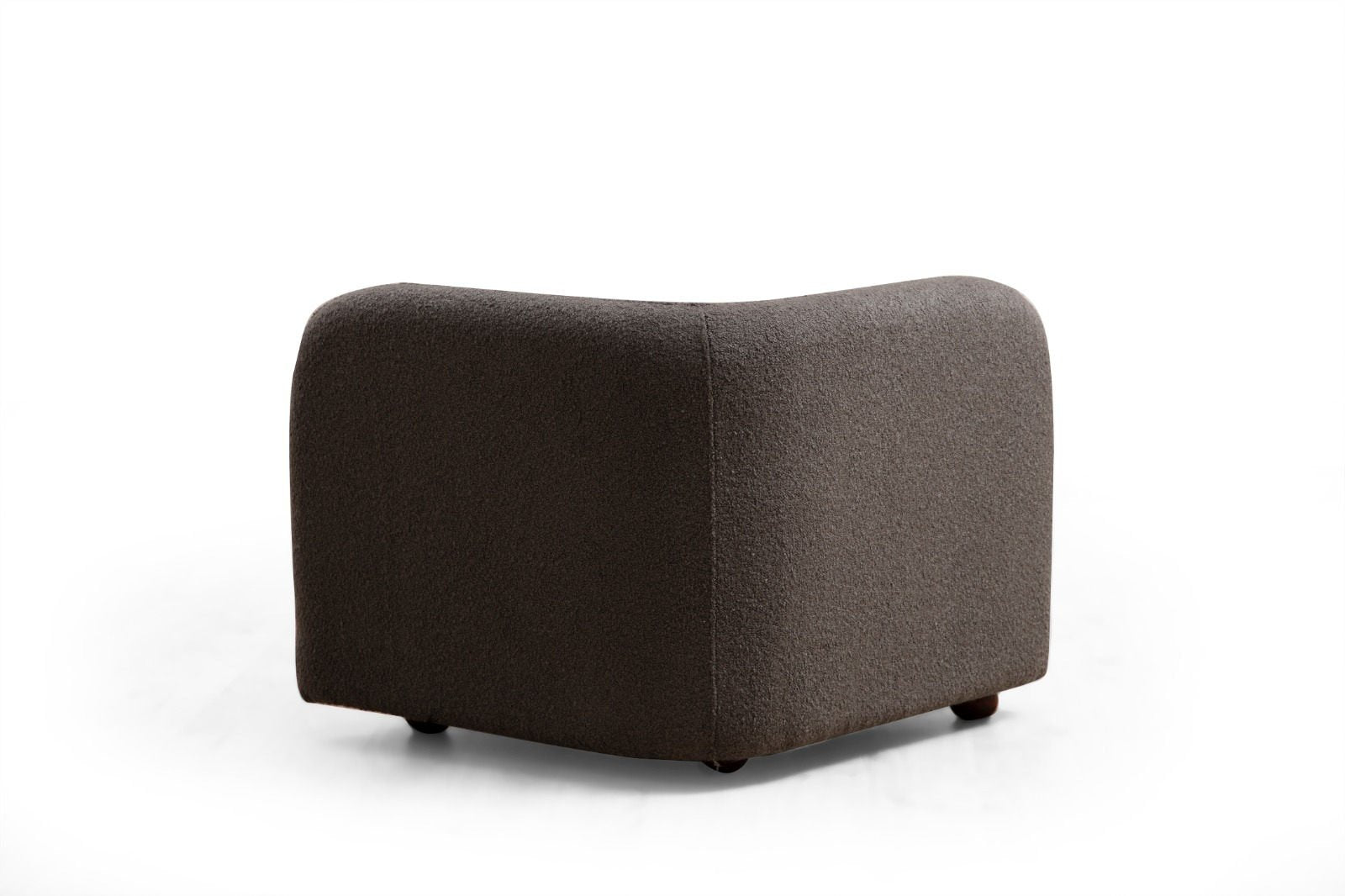 Poltrona "Viktor" – 90x90x74 cm – Cor Cinzento Escuro - Design Moderno