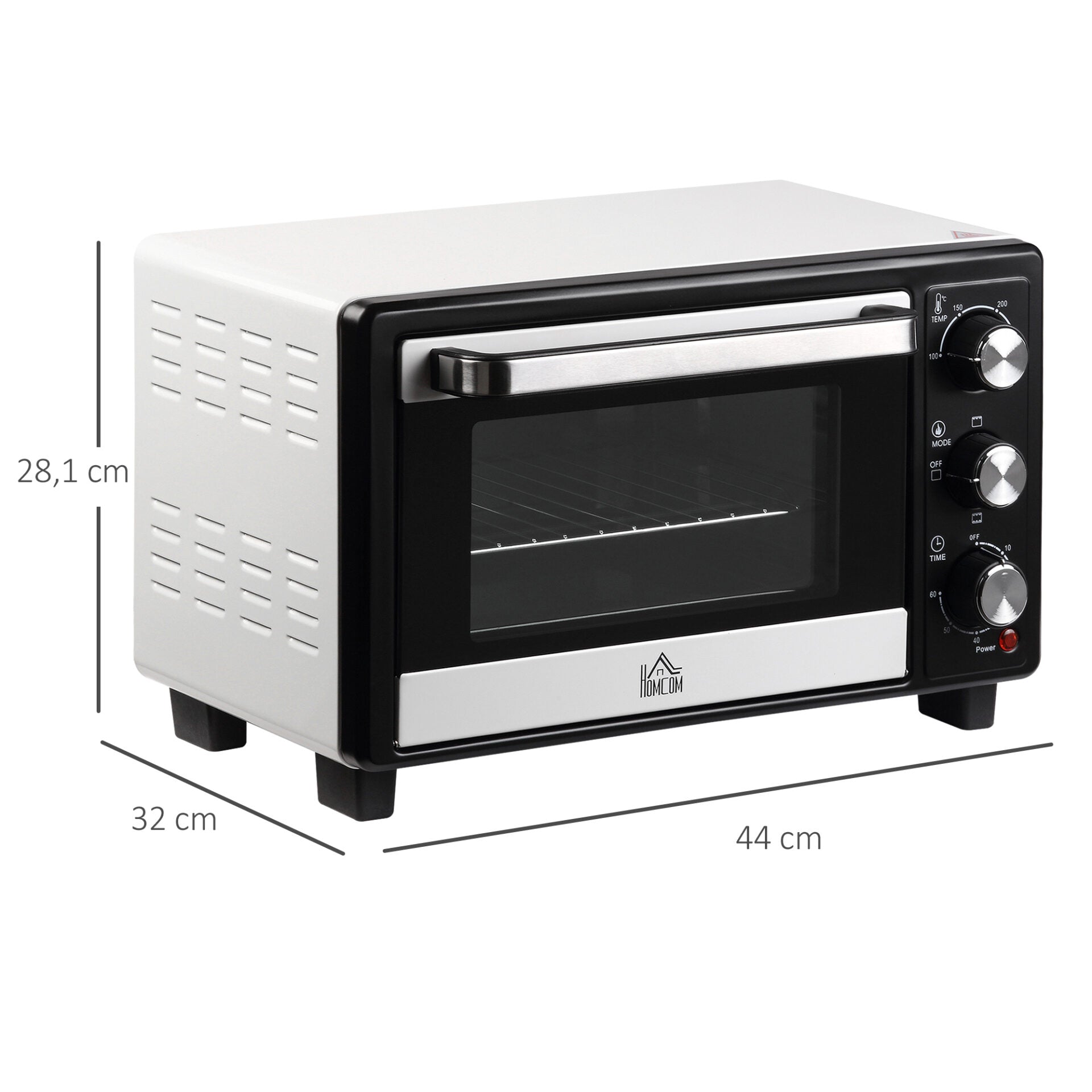 Mini Forno com 3 Modos de Aquecimento até 230ºC - Leva-Me Contigo - Móveis & Decoração
