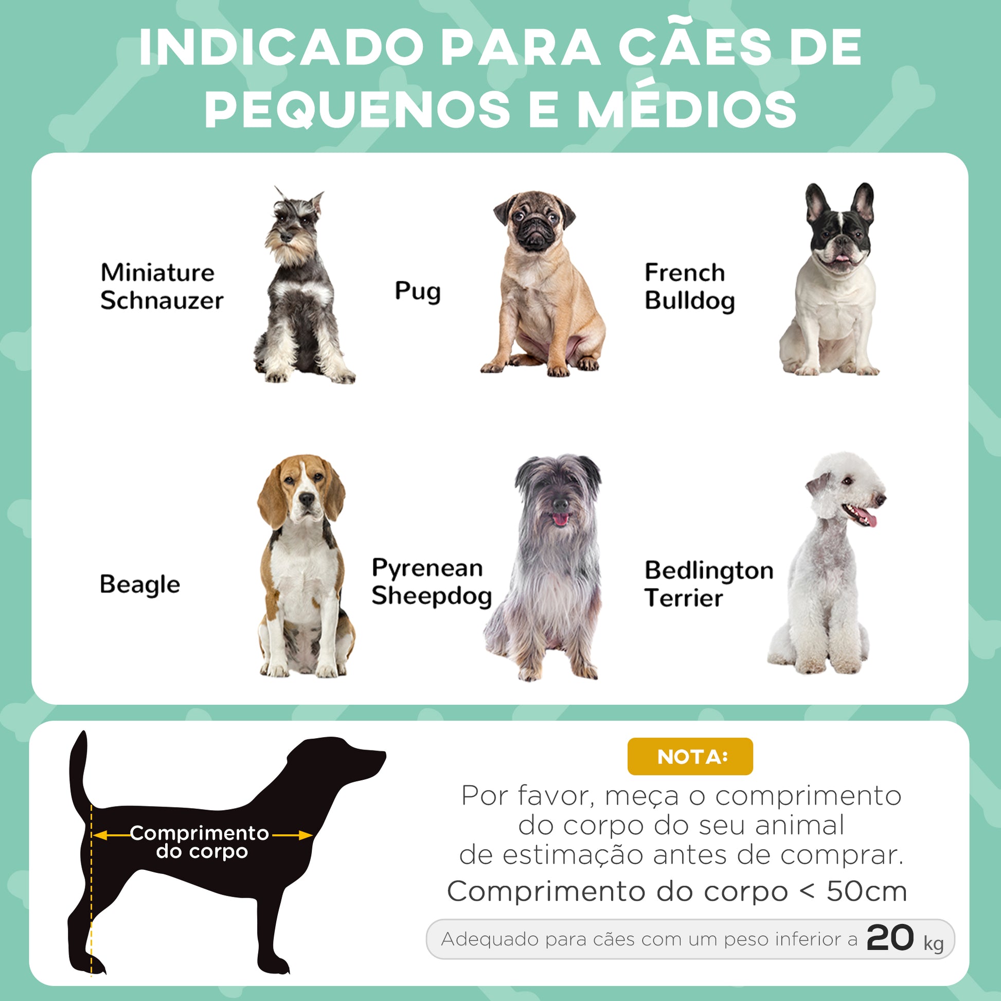 awHut Cama para Cães Elevada com Toldo Cama para Cães Médios com Estrutura de Aço e Bolsa de Transporte para Interior e Exterior 76x61x69,5 cm Cinzento Claro