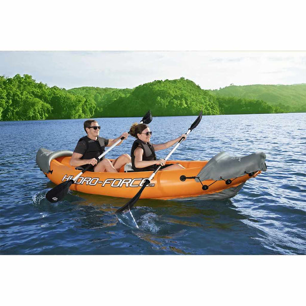 Conjunto kayak insuflável Hydro-Force Rapid x2