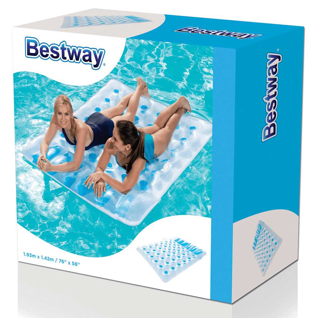 Colchão duplo insuflável para piscina 43055