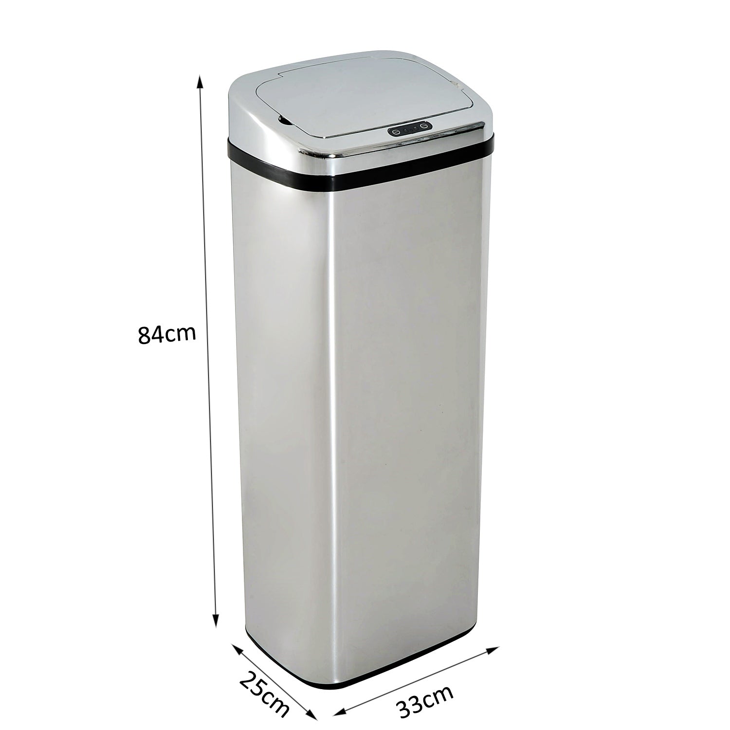 Caixote em Inox de 50L com Abertura Automática - Leva-Me Contigo - Móveis & Decoração
