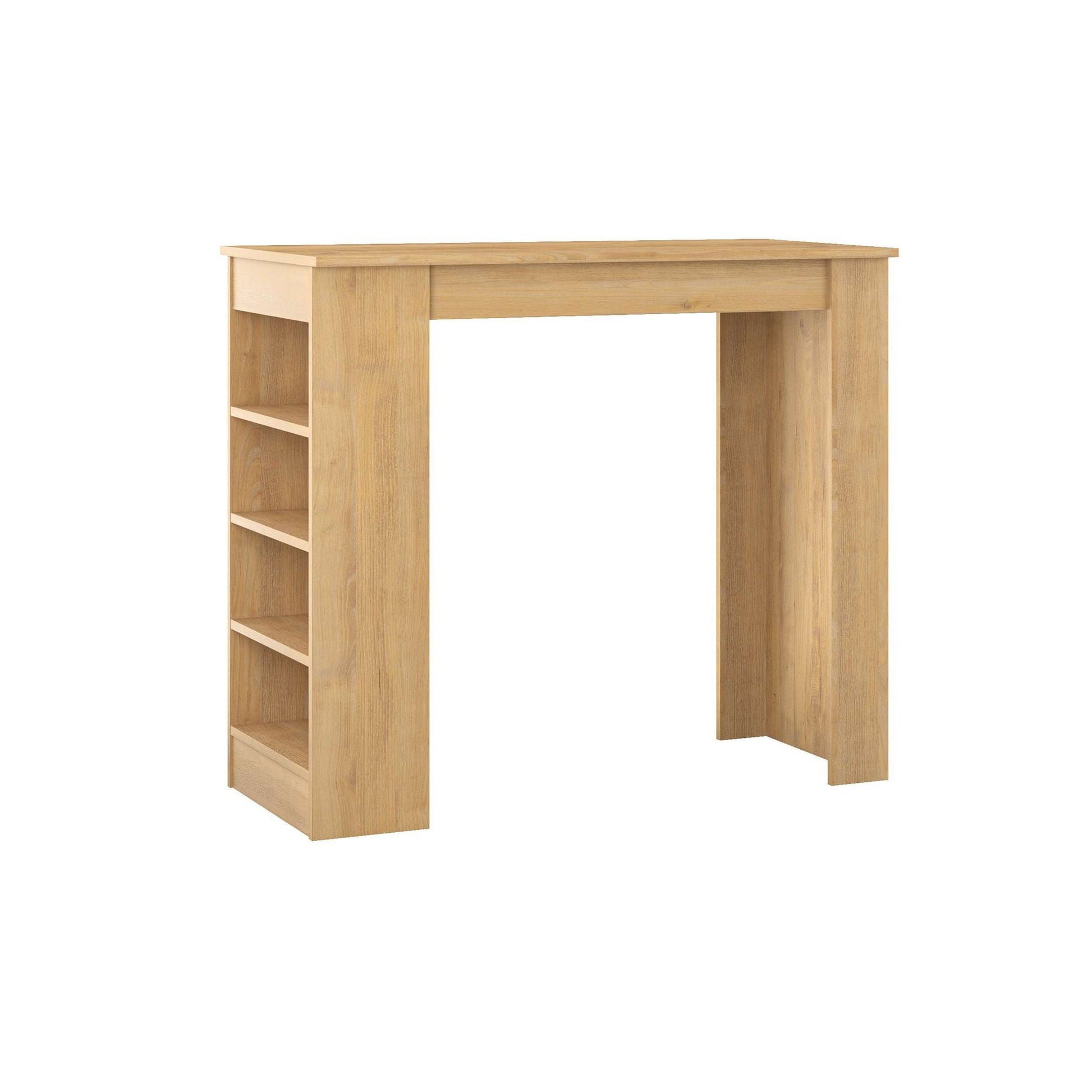 Mesa de Bar "Swallow" - Design Moderno - Carvalho Safira